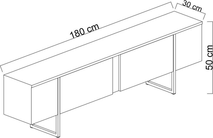 Immagine prodotto Skye Decor Matias (180 x 30 x 50 cm)