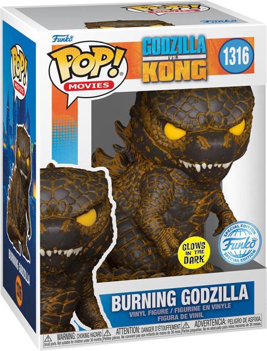 Immagine prodotto Funko Godzilla Singular Point Figurine POP! Animation Vinyl Burning Godzilla(GW) 9 cm