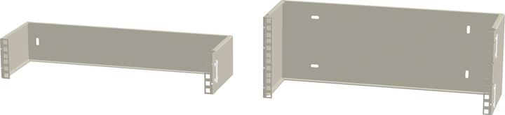 Produktbild Enoc Wandstativ 19" 2HE offen BxTxH 490x160x90mm SVF 0219 - Rack-Zubehör