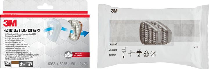 Produktbild 3M Filterkit Pestizid (A2P3, A2, P3, 2 x)