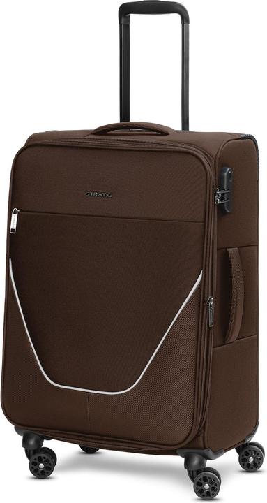 Produktbild Stratic taska 4-Rollen Kofferset 3tlg. mit Dehnfalte (233 l, XL (ab 115l))