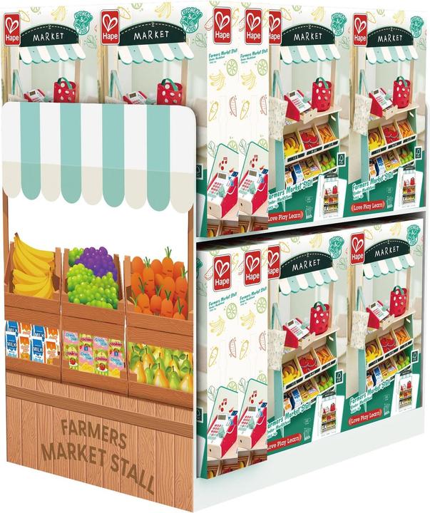 Actual product image Hape Farmers Market Stable