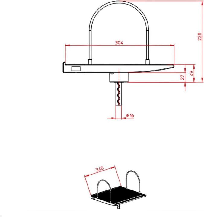Actual product image Novus FileMaster 34 - Anthracite - 340 x 340 x - (Various)