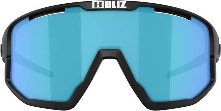 Actual product image Bliz Fusion (Matt Black, Black, White, Smoke w Blue Multi)