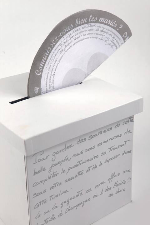 Santex Boîte aux lettres blanche