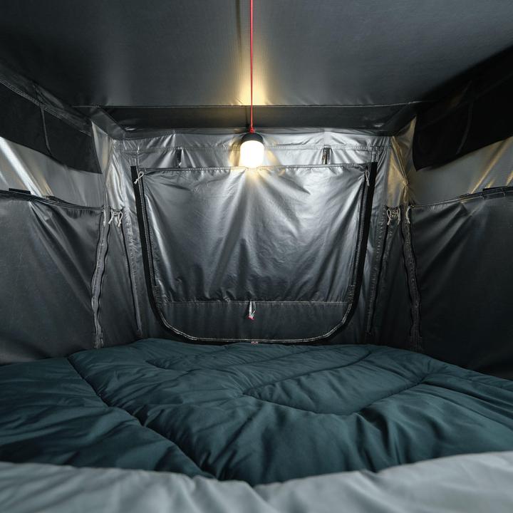 Immagine prodotto Quechua Tenda da tetto a guscio rigido Fresh & Black - × NaïtUp per 2 persone (Tenda sul tetto, 65 kg, 2 persone)