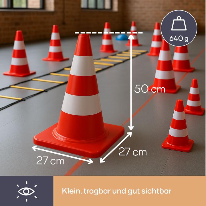Produktbild Velleman 1190-50 Leitkegel Pylon Absper