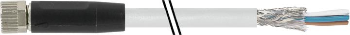 Produktbild Murr Elektronik M8 Bu. ger. mit freiem Leitungsende, geschirmt PVC-OB 4x0.34 geschirmt UL, CSA 10m