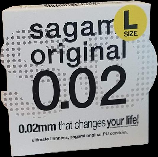 Produktbild Sagami Original L-Size» latexfrei, 1 überlanges Kondom für Latex-Allergiker (1 Stk.)