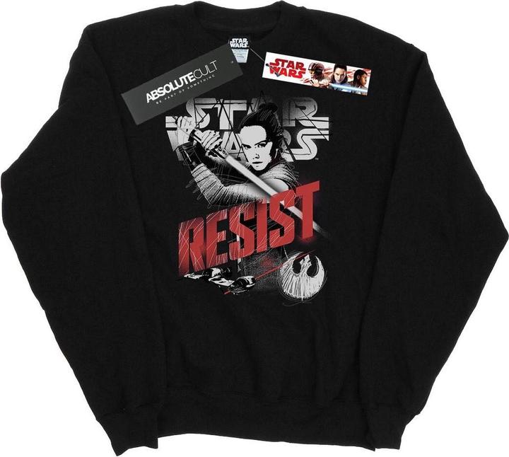 Star Wars The Last Jedi Rey Resist Sweatshirt (XXL)