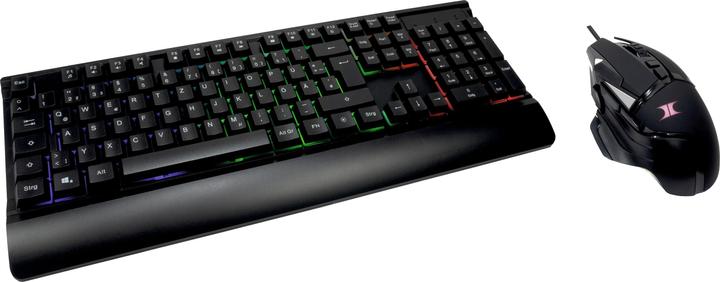 Image du produit Intertech INTER-TECH KC-3000 Clavier+Souris de jeu (DE, Filaire)