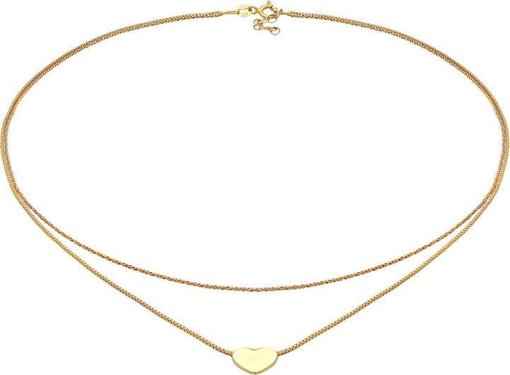 Actual product image Elli Heart, Layer (925 sterling silver, 38 cm)