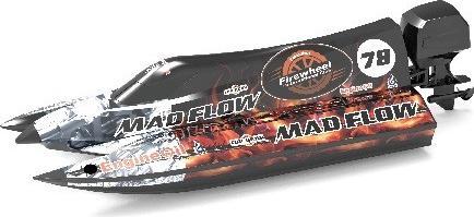 Joysway Mad Flow V3 Brushless Fjernstyret speedbåd (inkl. batteri+oplader)