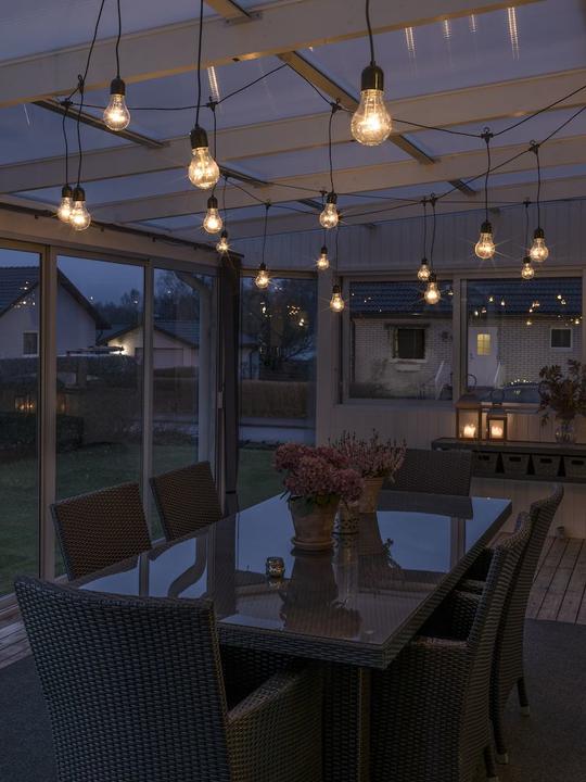 Produktbild Konstsmide Lichtervorhang Innen/Aussen 230 (4.50 m)