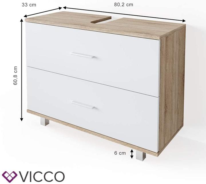 Produktbild Vicco Ilias (80 x 33 x 61 cm)