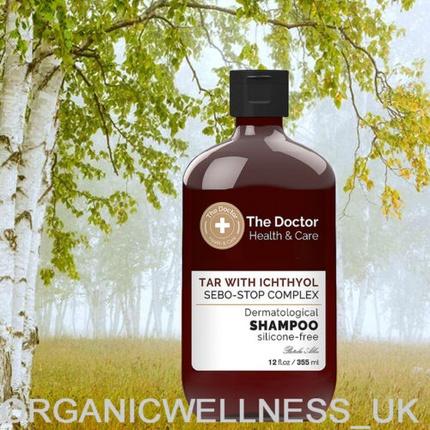 The Doctor Health & Care Hair Shampoo Against Oiliness Tar + Ichthyol + Sebo-Stop Complex 355Ml (355 ml, Flüssiges Shampoo)
