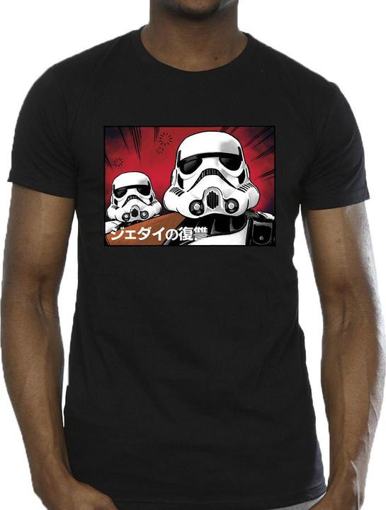 Immagine prodotto Star Wars Stormtrooper Japanese Maglietta Uomo (4XL)