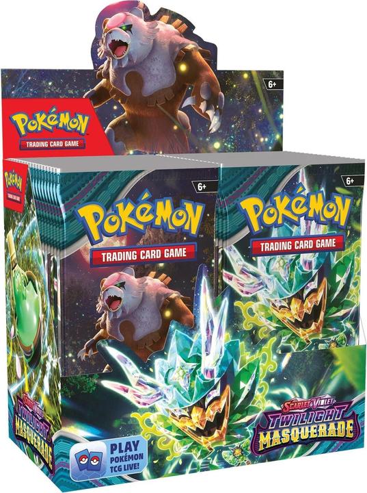 Pokémon Pokemon Twilight Masquerade Booster Pack (Englisch, Booster Pack)