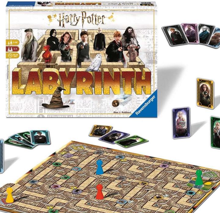 Produktbild Ravensburger Harry Potter Labyrinth (Italienisch, Niederländisch, Französisch, Deutsch, Englisch, Spanisch)