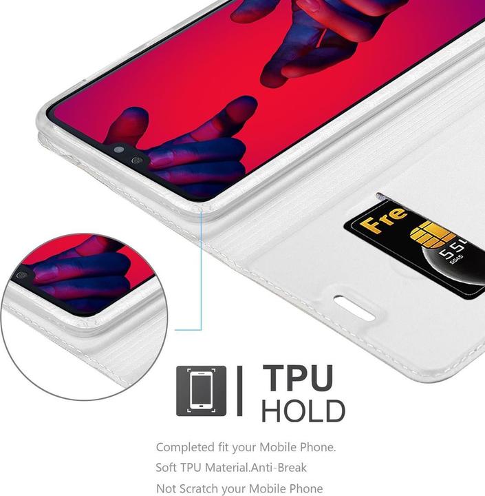 Actual product image Cadorabo Book Classy Style Cover (Huawei P20 Pro)