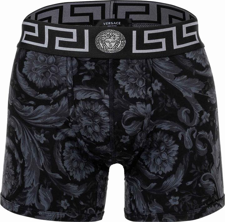 Versace Trunk Stretch Organic Jersey Barocco Ss92 All Over - New Logo (S, Einzelpack)