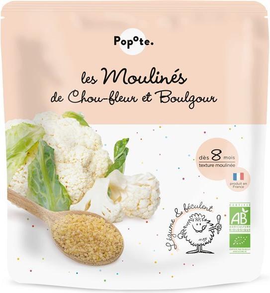 Produktbild Popote Babybrei Blumenkohl-Bulgur BIO (180 g)