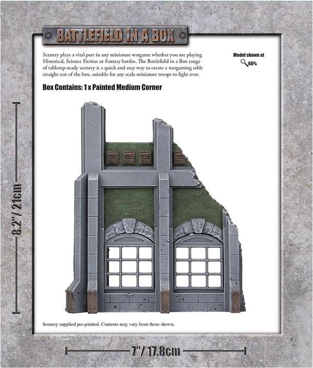 Produktbild Gelände Gothic Industrial Ruins – Medium Corner