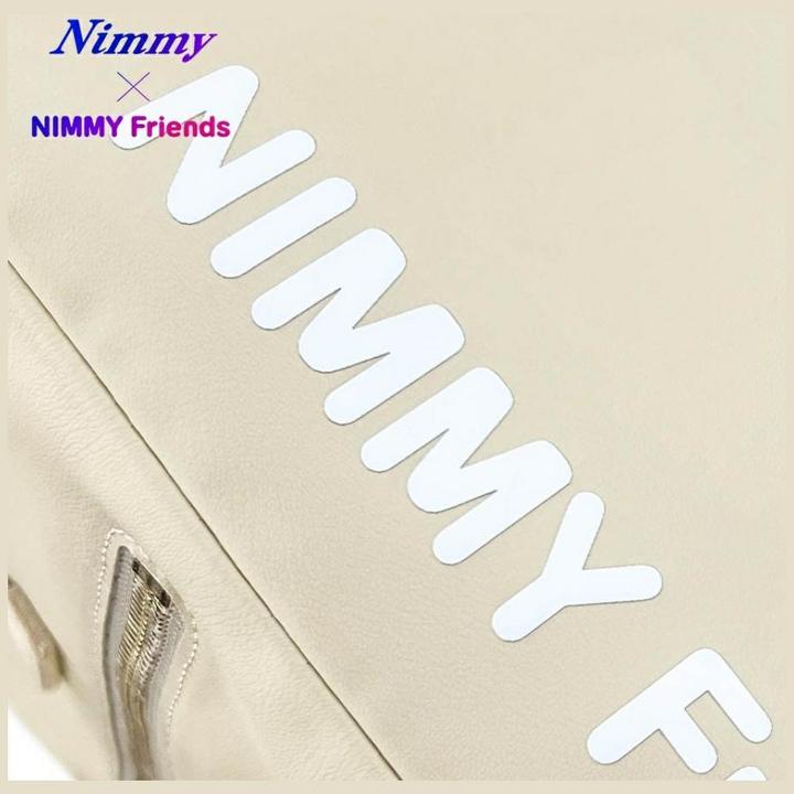 Actual product image Nimmy Cool&Cute 2.0 Cat laptop backpack khaki