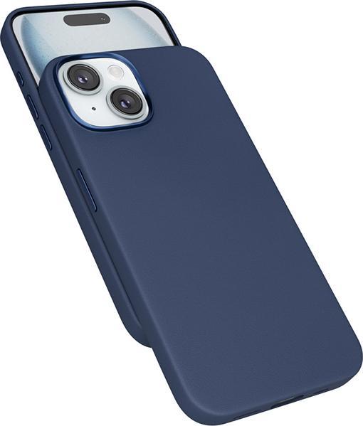 Produktbild Epico Mag+ Leather Case, iPhone 15 Plus - Case, Blue (Apple iPhone 15 Plus)