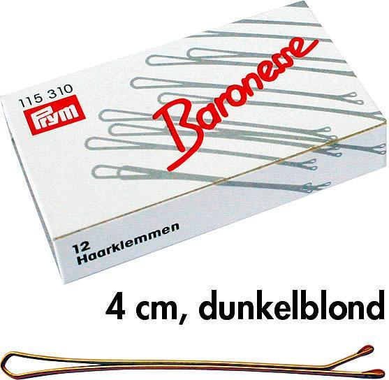 Image du produit Baronesse Pinces 120 boîte 4cm bleu foncé (12 pcs)