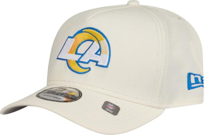 Immagine prodotto New Era 9Forty Cappello con cornice ad A - Los Angeles Rams bianco cromo (Taglia unica)