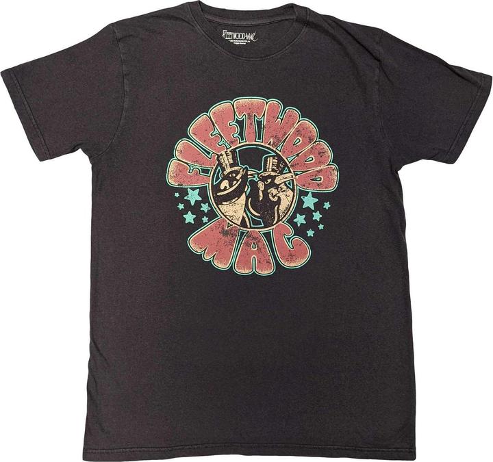 Actual product image Fleetwood Mac Unisex Adult Stars & Penguins T-Shirt (XL)