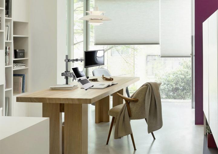 Immagine prodotto SpeaKa Professional Speaka Supporto da tavolo professionale per monitor e notebook (Tavolo, 32")