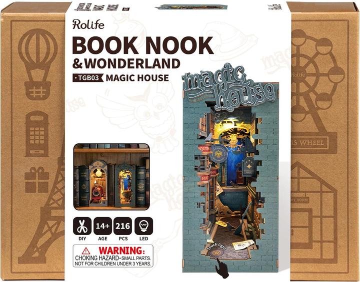 Actual product image Robotime Magic House