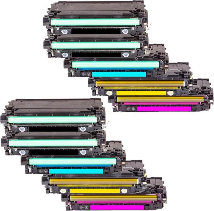Image du produit Hermex Toner compatible XL pour HP Color LaserJet Enterprise M553dn (M, Y, C, CF)