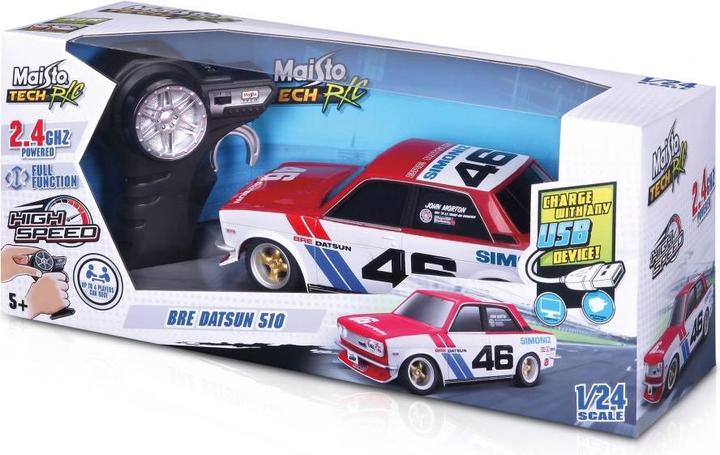 Actual product image Maisto RC Premium BRE Datsun 510 1/24