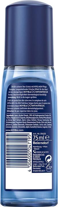 Actual product image NIVEA MEN Fresh Active Vapo DUO (Roll-on)