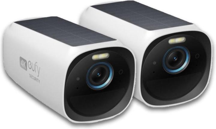 Actual product image eufy Security - EUFYCAM 3 Add -on Camera - 2 Pack - Black and White, A Piece, 4K Wireless