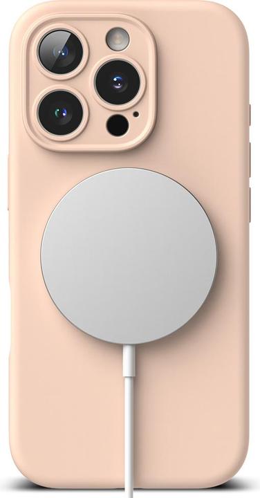 Immagine prodotto Ringke Custodia per iPhone 16 Pro SILICONE MAGNETICO SABBIA ROSA (Apple iPhone 16 Pro)