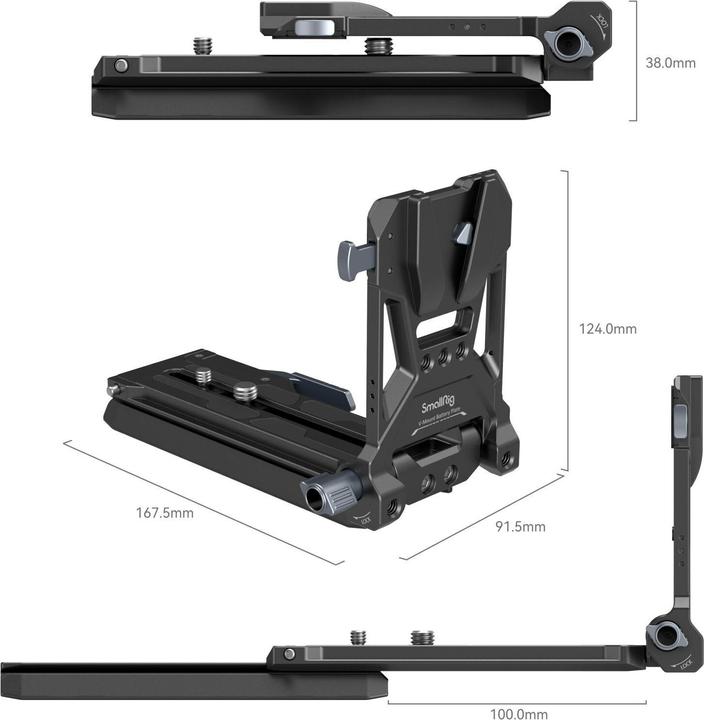 Produktbild SmallRig V-Mount Akku-Montageplatten-Kit (Kamera Akku)