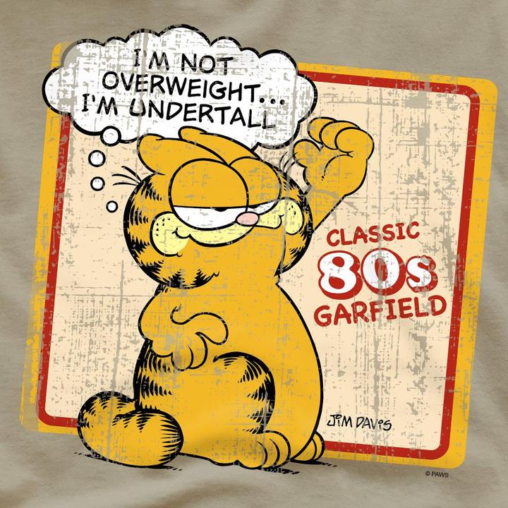 Immagine prodotto Garfield Undertall Maglietta Uomo (XL)