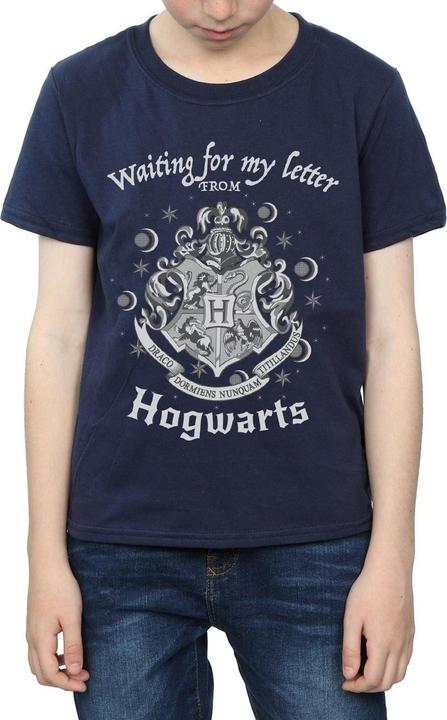 Immagine prodotto Maglietta in cotone per ragazzi Waiting For My Letter Hogwarts (128)