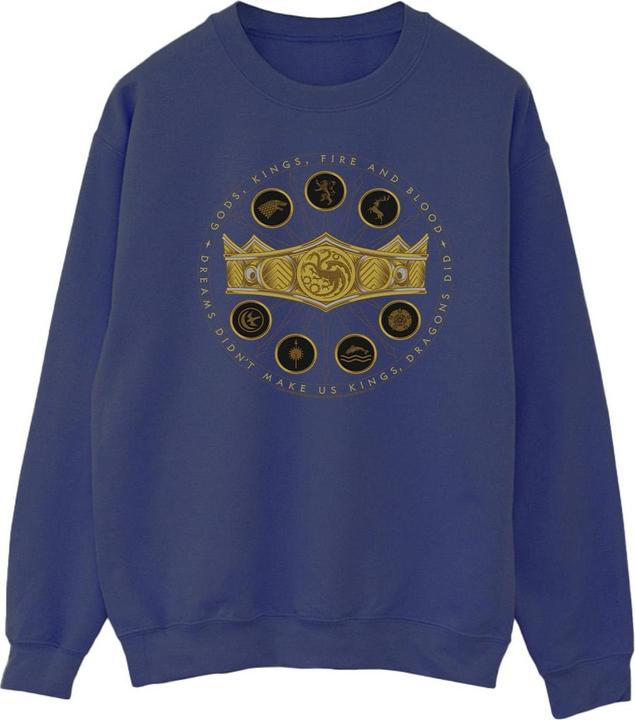 Game of Thrones Gods Kings Fire And Blood Sweatshirt