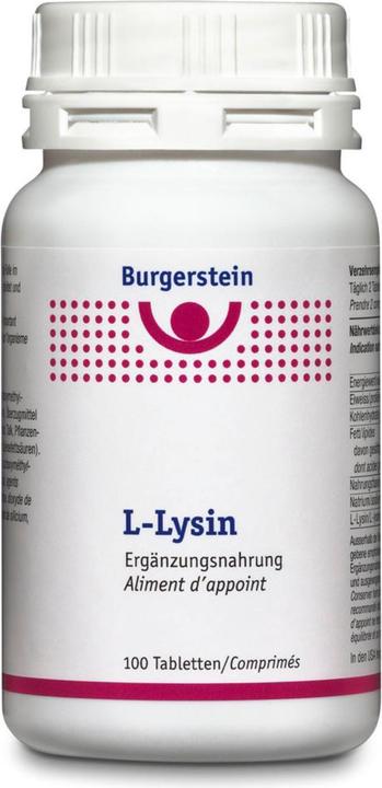 Burgerstein L-Lysin (90 Stück, Tabletten, 50 g)
