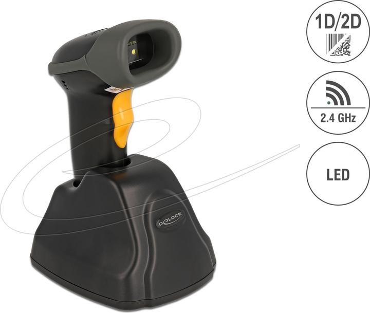 Actual product image Delock barcode scanner (2D barcodes, 1D barcodes)