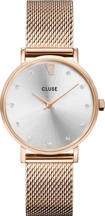 Cluse Minuit Mesh Rosé (Analoguhr, 33 mm)