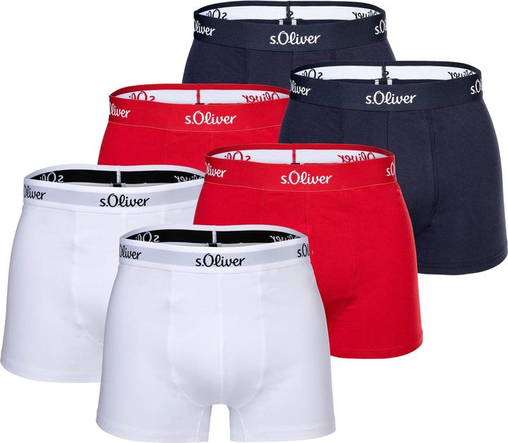 Immagine prodotto S.Oliver Boxer casual elasticizzati (L, confezione da 6)