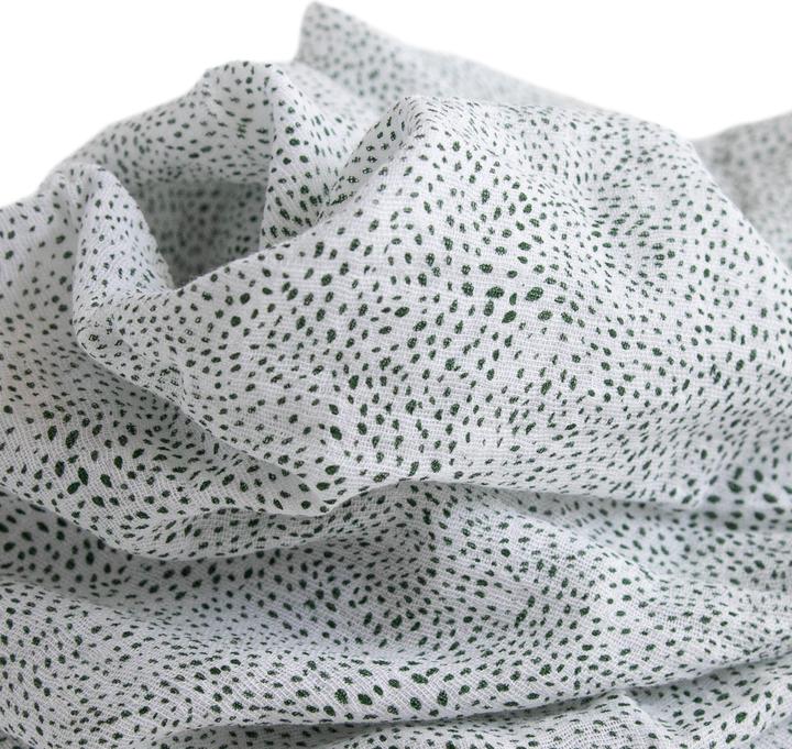 Actual product image little unicorn Cotton Muslin Swaddle Single - Green Seed (120 cm, 120 cm)