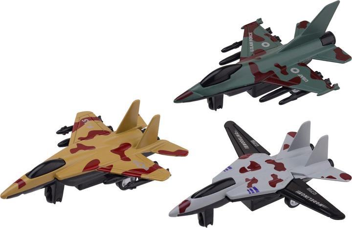 Produktbild Johntoy Flugzeug Jet Fighter 4 Assorted