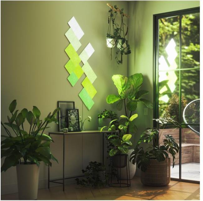 Actual product image Nanoleaf Canvas Smarter Kit 17 pieces (900 lm)